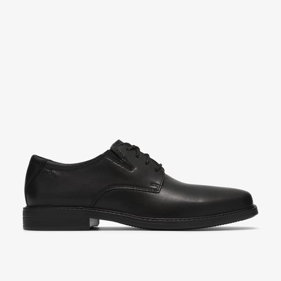 Cosgrove Plain Black Shoes - Image 1