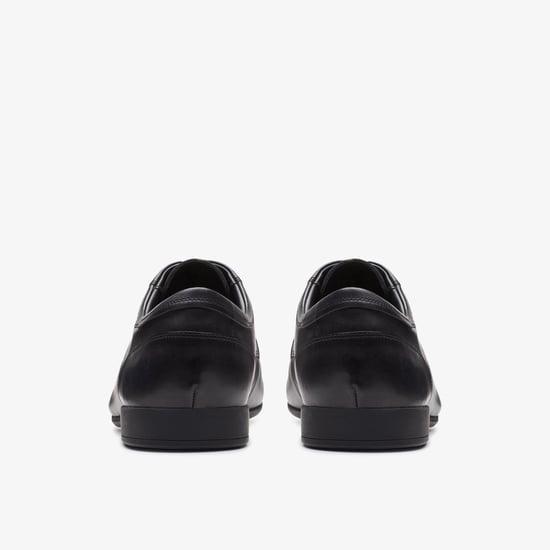 Sidton Lace Black Leather Shoes - Image 6