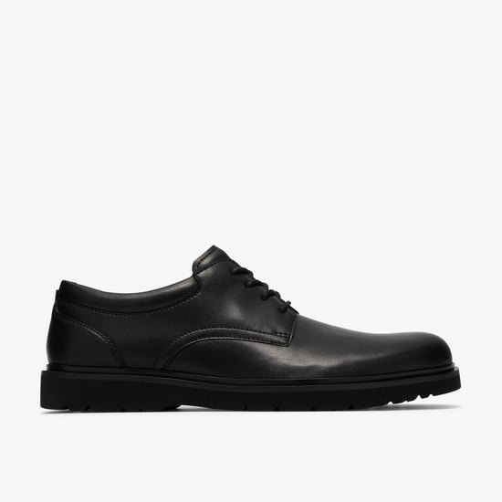 WeltridgeDerby Black Shoes - Image 1