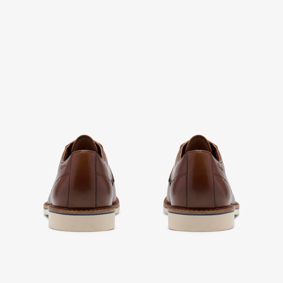 Atticus LT Tie Tan Leather Shoes - Image 5