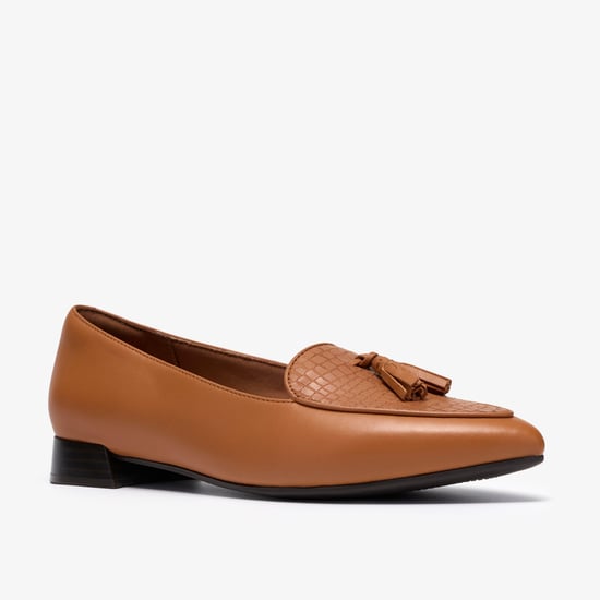 Natalyn Quartz Tan Croc Shoes - Image 4