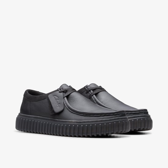 Torhill Lo Black Leather Shoes - Image 4