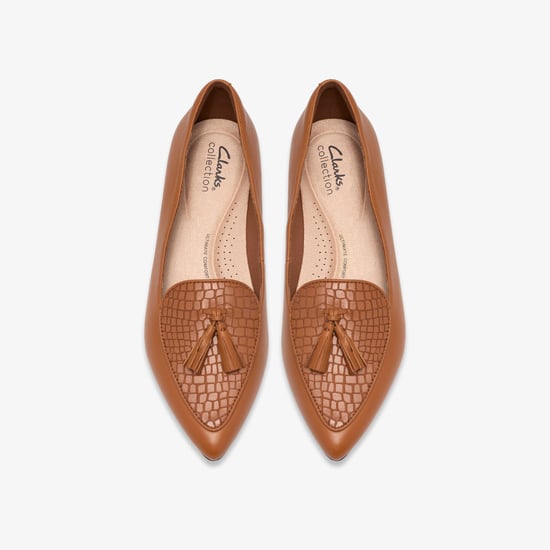 Natalyn Quartz Tan Croc Shoes - Image 6