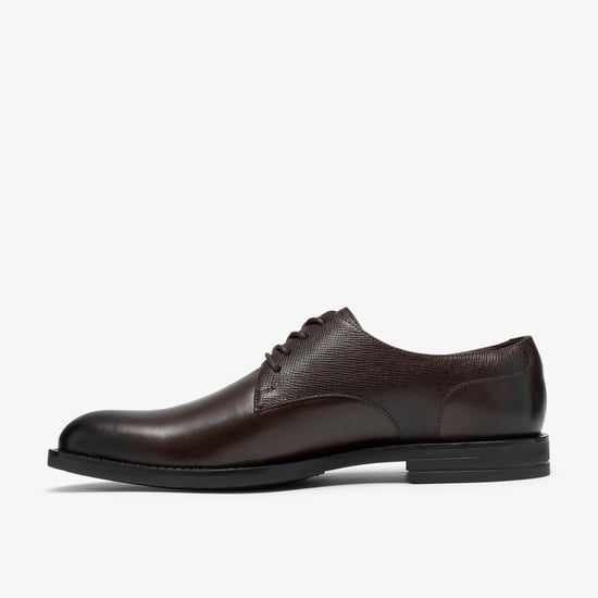 Bathford Lace Brown Leather Shoes - Image 2