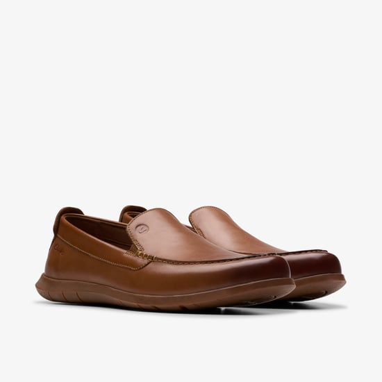 Flexway Step Tan Leather Shoes - Image 4