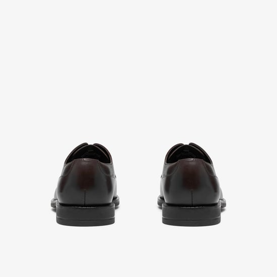 Bathford Lace Brown Leather Shoes - Image 5