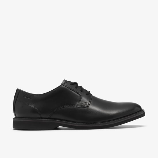 Atticus LT Tie Black Leather Shoes - Image 1