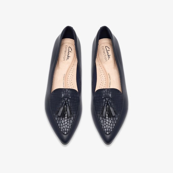 Natalyn Quartz Navy Croc Shoes - Image 6