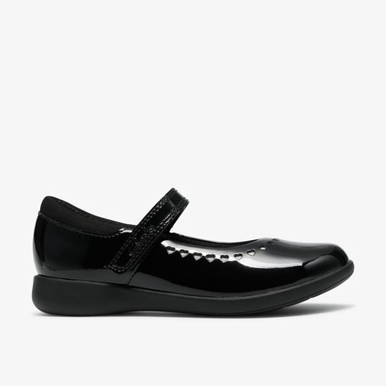EtchShimmer K. Black Pat Shoes - Image 1