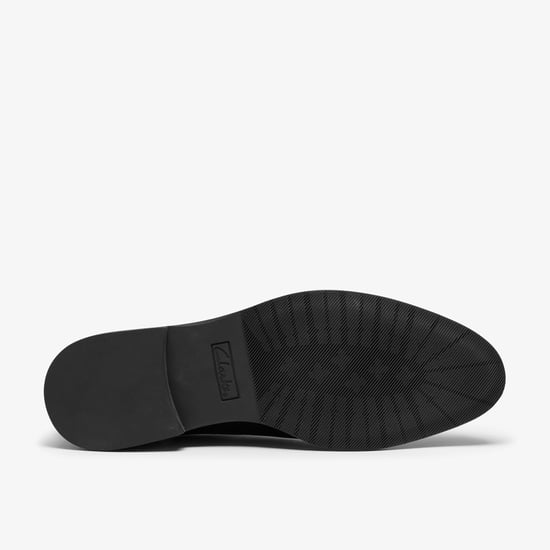 Bathford Lace Black Leather Shoes - Image 3