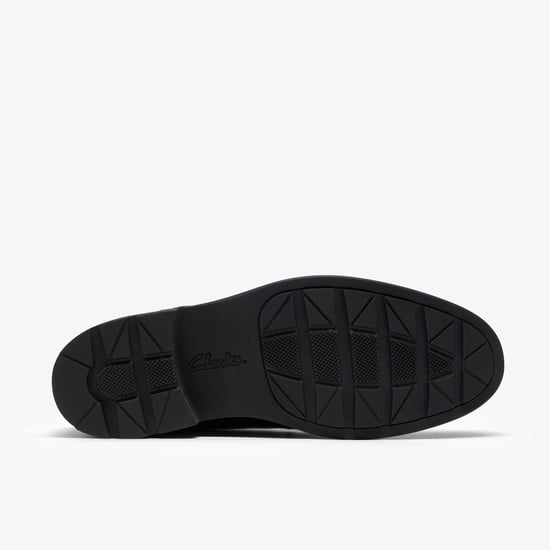 Emmet Lace Black Leather Shoes - Image 3