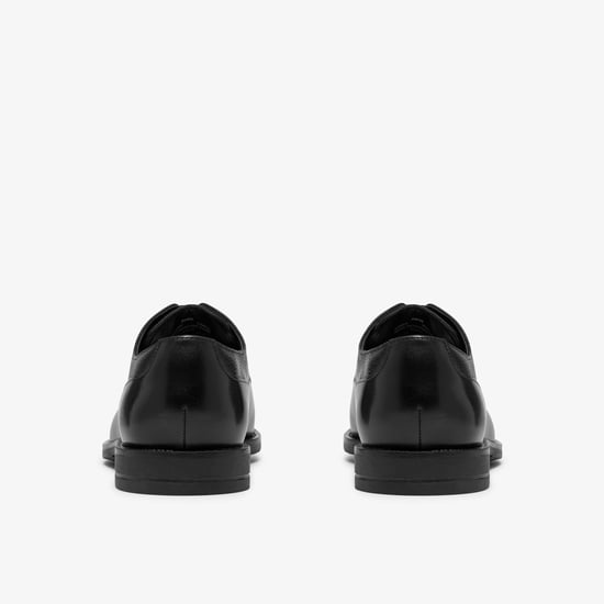 Bathford Lace Black Leather Shoes - Image 5
