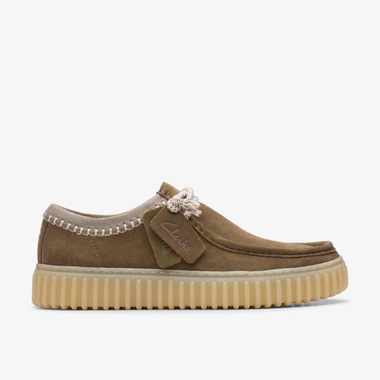 Torhill Lo Dark Olive Combi Shoes - Image 1