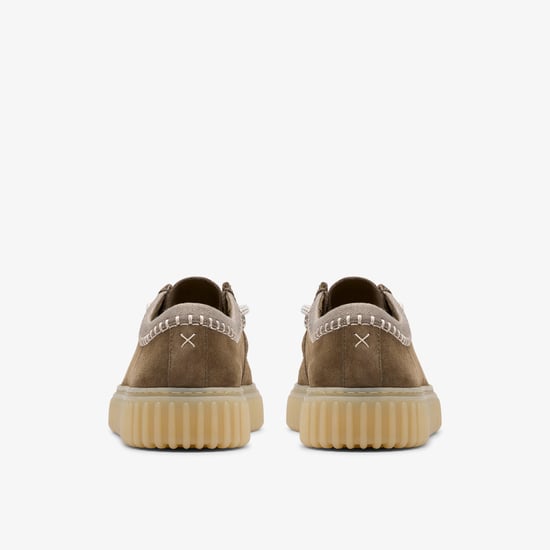 Torhill Lo Dark Olive Combi Shoes - Image 5