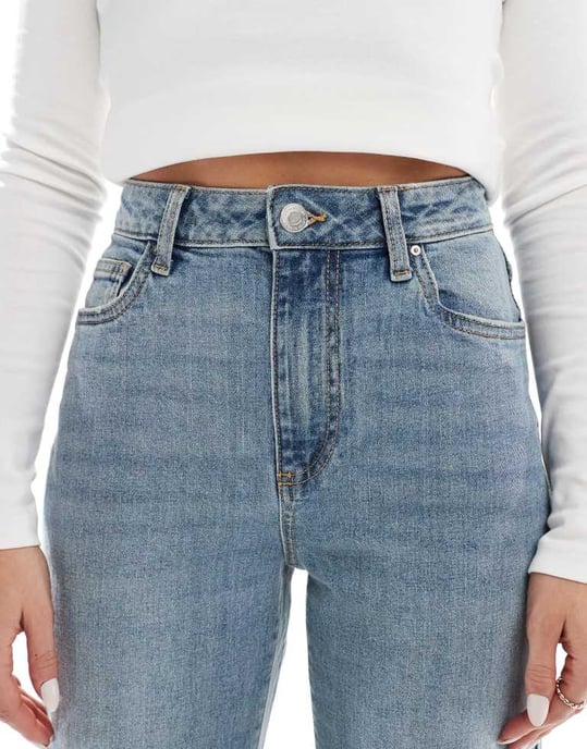 Cotton On stretch vida benjeans i stengrå - Image 4