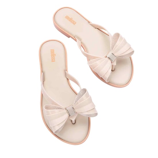 Flip Flop Slim V Flip Flop in Beige / Beige - Image 3