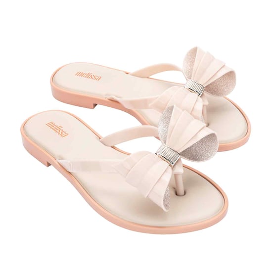 Flip Flop Slim V Flip Flop in Beige / Beige - Image 4