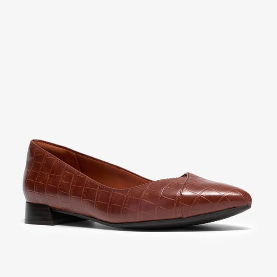 Natalyn Wish Dark Tan Croc Shoes - Image 4