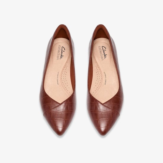 Natalyn Wish Dark Tan Croc Shoes - Image 6
