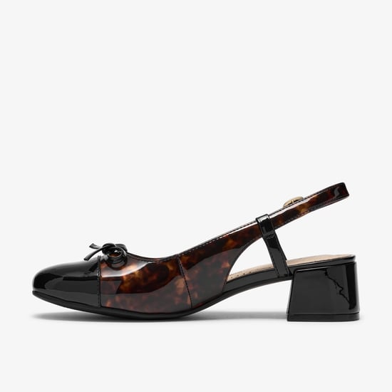 Iridessa Sling Tortoiseshell Shoes - Image 2