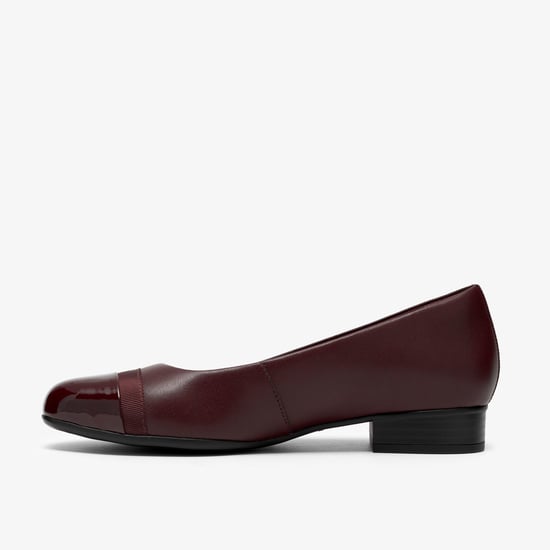 Juliet Monte Burgundy Leather Shoes - Image 2