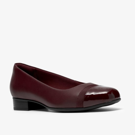 Juliet Monte Burgundy Leather Shoes - Image 4