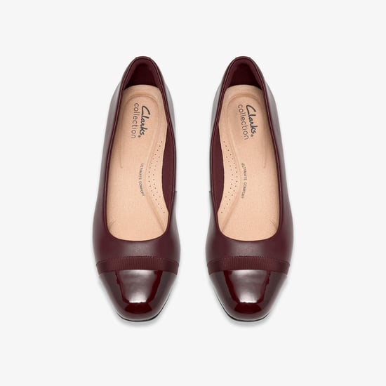 Juliet Monte Burgundy Leather Shoes - Image 6