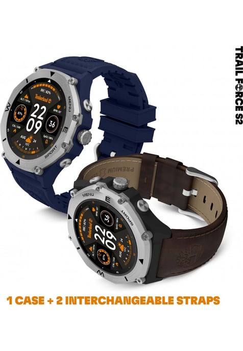 Timberland TDIGB00898X1 Mens Trail Force 2 Smartwatch and Strap Gift Set - Image 1