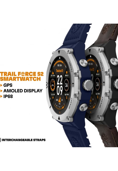 Timberland TDIGB00898X1 Mens Trail Force 2 Smartwatch and Strap Gift Set - Image 6