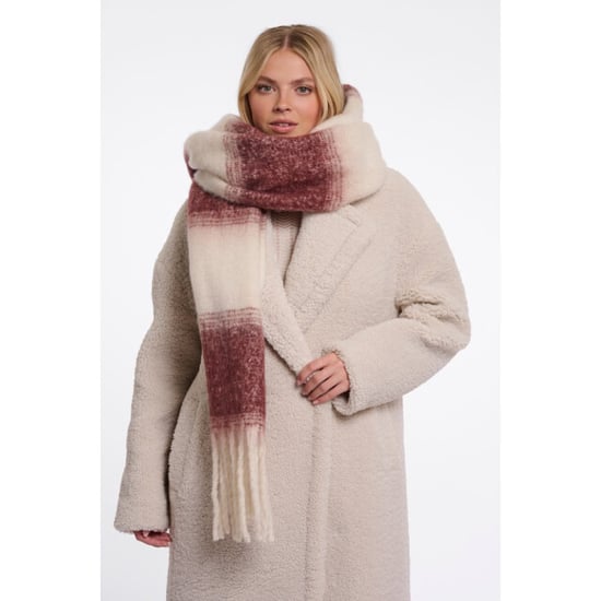 Rino & Pelle checkered scarf erica.7002612 11166 sangria birch - Image 1