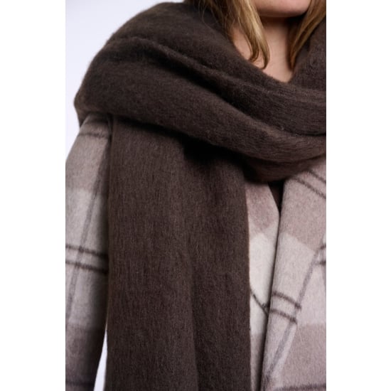 Rino & Pelle sccarf with fringes gella.7002612 11104 peated - Image 3