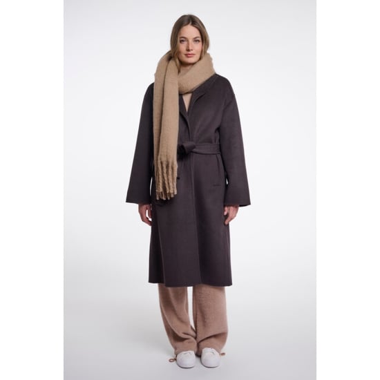 Rino & Pelle sccarf with fringes gella.7002612 10868 toffee - Image 4