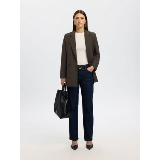 Selected Femme slfrita ls relaxed blazer mel noos 16094205 delicioso - Image 2