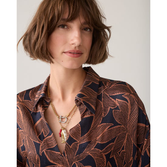 Summum top abstract flowers 2s3559-12505 495 midnight blue - Image 3