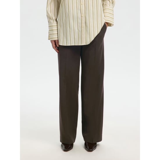 Selected Femme slwrita mw wide pant mel noos 16094206 delicioso - Image 2