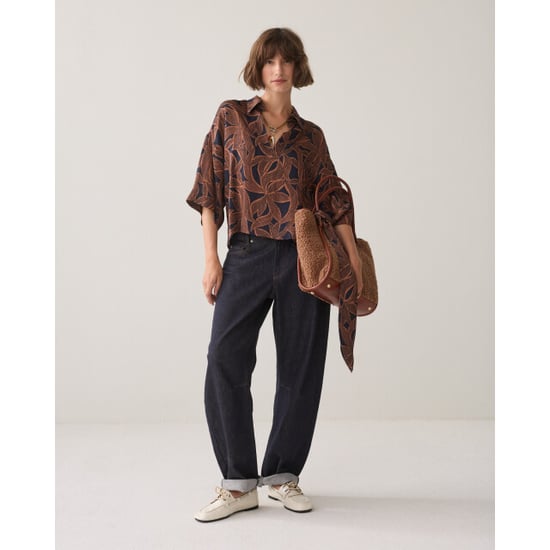 Summum top abstract flowers 2s3559-12505 495 midnight blue - Image 6