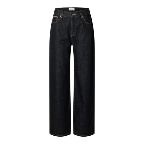 Selected Femme slwwide relaxed shelly mw jeans 16102303 dark blue denim - Image 2