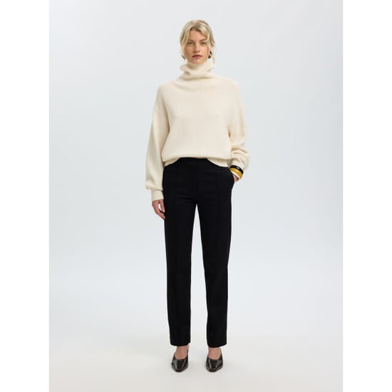 Selected Femme slwellie ls knit roll neck 16101825 egret - Image 5