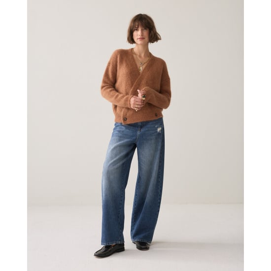 Summum wrap cardigan mohair wool blend knit 7s8039-70100 739 cinnamon - Image 6