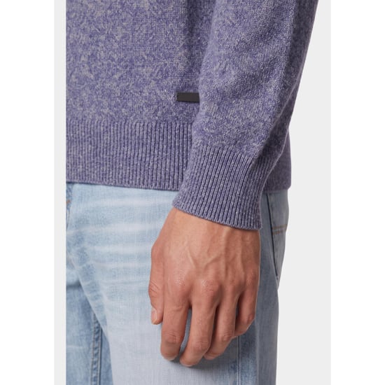 Bos Bright Blue Scotland blue half zip whitaker halfzip pullover spe26305wh22sb/4001 - Image 5