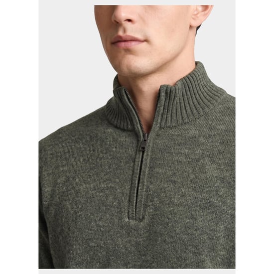 Bos Bright Blue Half zip 1111/40438 green - Image 2