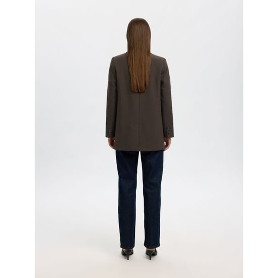 Selected Femme slfrita ls relaxed blazer mel noos 16094205 delicioso - Image 5