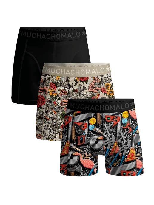 Muchachomalo Jongens Boxershorts - 3 Pack - Boys Onderbroeken - Image 1