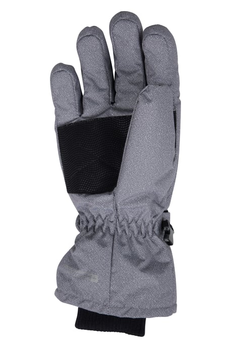 Men's Waterproof Ski Gloves Isotherm Fur Lined Warm Comfy Winter Snow Mittens Charcoal - Image 3