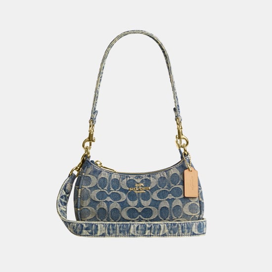 Teri Mini Crossbody Bag In Signature Regenerative Cotton Denim - Image 1
