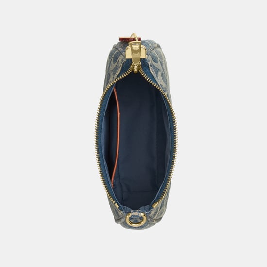 Teri Mini Crossbody Bag In Signature Regenerative Cotton Denim - Image 3