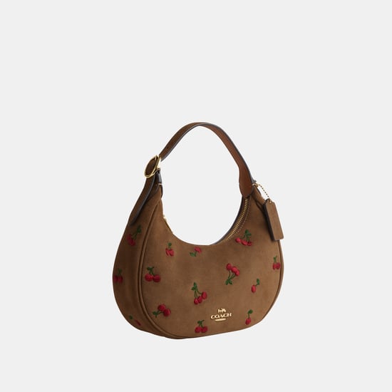 Emily Shoulder Bag With Cherry Embroidery - Image 2