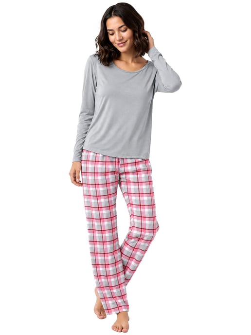 Kruze | 2 Pack Ladies Pyjama Set - Image 3