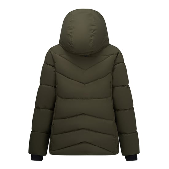 Dare 2B Womens/Ladies Lustre Padded Jacket (Dark Khaki) - Image 2