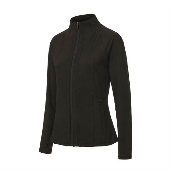 LA Gear Essential getailleerd raglanjack voor dames (Bruin) - Image 3